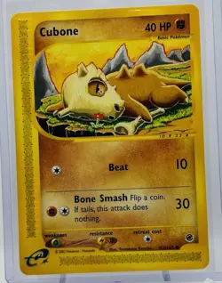 Cubone 103/165 - Expedition Base Set - Non-holo-NM - Pokemon TCG - Image 1
