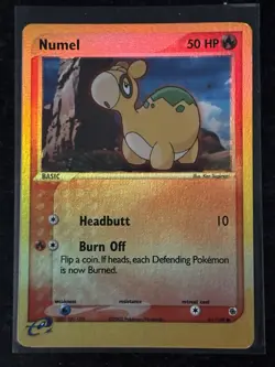 Numel Pokemon TCG Ruby Sapphire 61/109 Reverse Holo - Image 1