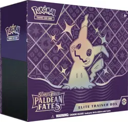 POKEMON TCG: SCARLET AND VIOLET: PALDEAN FATES: ELITE TRAINER BOX - Image 1