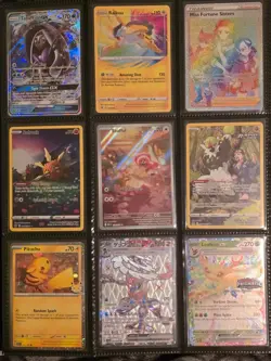200+ Pokemon TCG Card Binder Lot: TAG, GX, SIR, SAR, VMAX, AR, Gold, Promos - Image 3