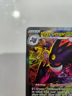 Mega Gengar ex 284/217 SIR Secret Rare Pokemon Ascended Heroes MINT Pack Fresh - Image 3