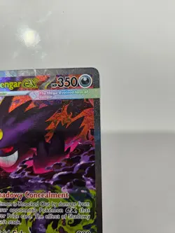 Mega Gengar ex 284/217 SIR Secret Rare Pokemon Ascended Heroes MINT Pack Fresh - Image 4