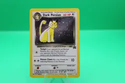 Pokemon TCG Dark Persian Black Star Promo 17 WoTC Holo MP - Image 1