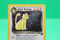 Pokemon TCG Dark Persian Black Star Promo 17 WoTC Holo MP - Image 2