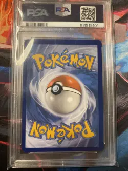 2021 POKEMON EVOLVING SKIES SECRET FULL ART RAINBOW /GYARADOS VMAX #207 PSA 9 - Image 2