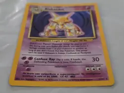 ALAKAZAM 2000 Pokemon Game Base II Holo-Rare Card #1 - Image 5