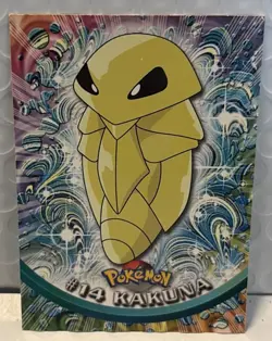Kakuna #14 Topps Pokemon TV Animation Edition - Image 1