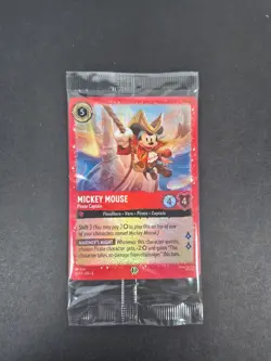 Mickey Mouse - Pirate Captain - 18/P2 - Disney Lorcana TCG - Sealed Promo Card - Image 1