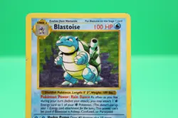 Pokemon TCG Blastoise Base Set Holo Unlimited Rare Card 2/102 HP - Image 2