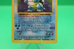 Pokemon TCG Blastoise Base Set Holo Unlimited Rare Card 2/102 HP - Image 4