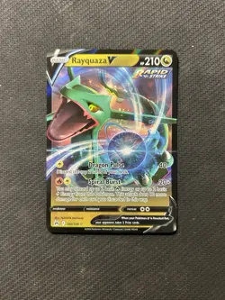 Pokemon TCG Rayquaza V 100/159! NM Condition! See Description! - Image 1