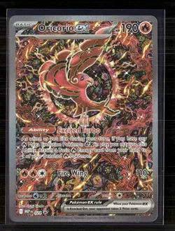 Pokemon 2025 Mega Evolution – Phantasmal Flames Oricorio EX SAR #024 - Image 1