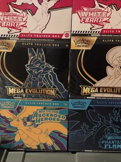 Pokemon Tcg Factory Sealed Etb Lot Of 9 - Image 2