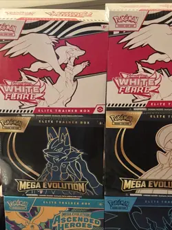 Pokemon Tcg Factory Sealed Etb Lot Of 9 - Image 3