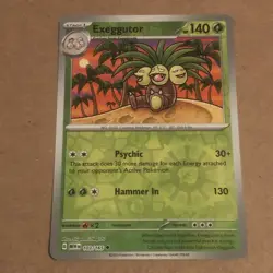 Pokemon S&V 151 Reverse Holo Exeggutor 103/165 - Image 1