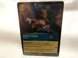 Disney Lorcana Mickey Mouse League Promo Card Holo TCG/CCG - 8/P1 - EN - 1 - Image 1