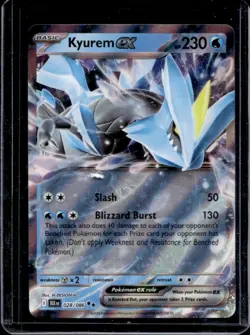 2025 Pokemon Black Bolt Kyurem ex Double Rare #028/086 - Image 1
