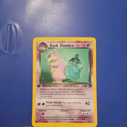 Pokemon TCG Dark Slowbro 1st Edition 12/82 Holo-Rare (HP) - Image 1