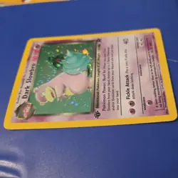 Pokemon TCG Dark Slowbro 1st Edition 12/82 Holo-Rare (HP) - Image 3