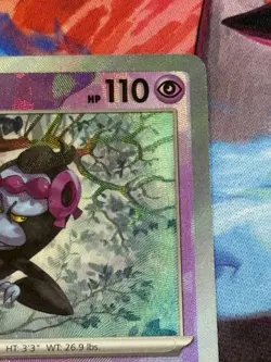 Pokemon Prismatic Evolutions #44/131 Munkidori Master Ball Holo - Image 3