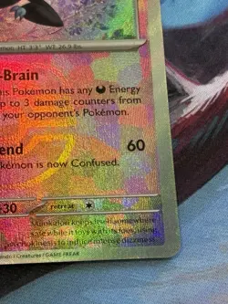 Pokemon Prismatic Evolutions #44/131 Munkidori Master Ball Holo - Image 5