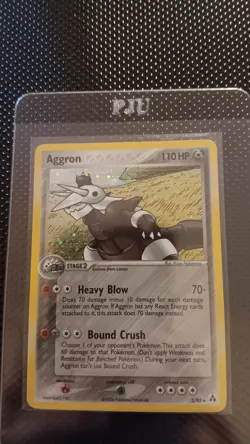 Pokemon TCG - Aggron - EX Legend Maker - 2/92 - Holo Rare - NM - Image 1