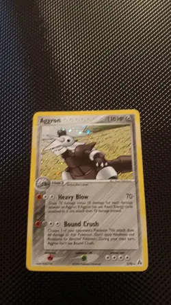 Pokemon TCG - Aggron - EX Legend Maker - 2/92 - Holo Rare - NM - Image 2