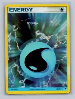 Pokemon Card - Water Energy Holon Phantoms 107/110 Holo Rare LP - Image 1