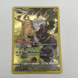 Pikachu TG05/TG30 Full Art Lost Origin Trainer Gallery Pokemon TCG Card English - Image 1