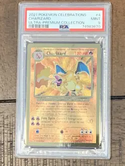 Pokemon PSA 9 Charizard & PSA 9 Pikachu Celebrations Gold Metal UPC ✨SEQUENTIAL✨ - Image 2