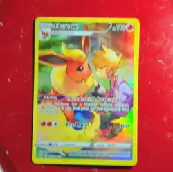 Pokemon Flareon Brilliant Stars Trainer Gallery TG01 Ultra Rare Holo 110 HP - Image 1