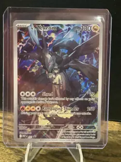 Pokemon TCG N’s Zekrom #031 Black Star Promo Full Art Ascended Heroes Promo NM/M - Image 1