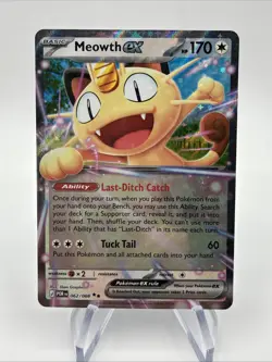 Meowth EX 62/88 : Double Rare - Perfect Order (POR) Pokemon TCG English - Image 1