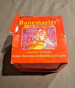 BANEMASTER THE ADVENTURE COLLECTIBLE CARD GAME Full Box of 10 Decks - RARE!! - Image 1