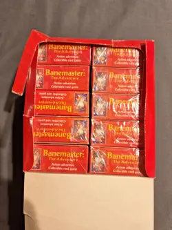 BANEMASTER THE ADVENTURE COLLECTIBLE CARD GAME Full Box of 10 Decks - RARE!! - Image 2