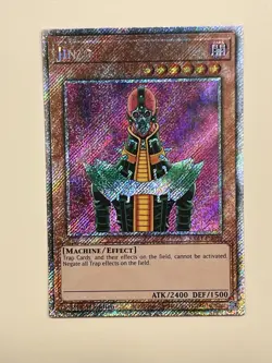 Jinzo RA03-EN099 Platinum Secret Rare 1st Edition NM Yugioh - Image 1