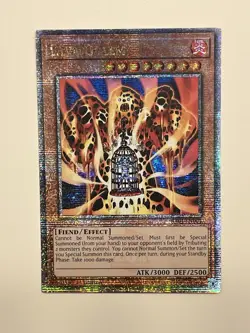 Lava Golem RA01-EN001 Quarter Century Secret Rare 1st Edition NM Yugioh - Image 1