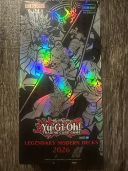 Konami Yu-Gi-Oh! TCG Legendary Modern Decks 2026 1st Edition Deck Sky Striker - Image 1