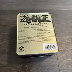 Yu-Gi-Oh! Vintage Empty Dark Magician Yugi Metal Tin 2002 Original - Image 2