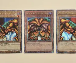 Exodia The Forbidden One Complete Set Quarter Century Rare TN23 & MP24 NM Yugioh - Image 3