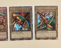 Exodia The Forbidden One Complete Set Quarter Century Rare TN23 & MP24 NM Yugioh - Image 5