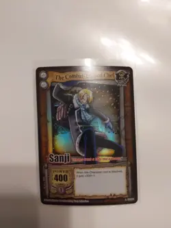 Bandai One Piece CCG Card Sanji The Combat-Trained Chef Holo Grand Line 2006 - Image 2