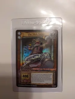 Bandai One Piece CCG Card Usopp The Slick Sniper Holo Grand Line Vintage 2006 - Image 1