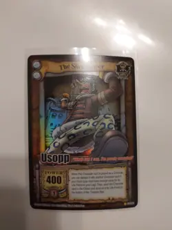 Bandai One Piece CCG Card Usopp The Slick Sniper Holo Grand Line Vintage 2006 - Image 2