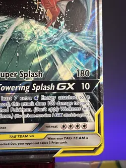 Magikarp & Wailord GX JUMBO/Oversized Promo Card SM166 Tag Team Pokemon Card Tcg - Image 5