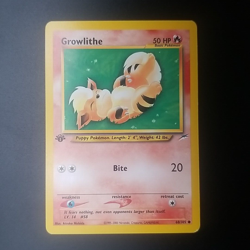 Growlithe 68/105 - 1ST EDITION - Neo Destiny - VINTAGE WOTC Pokemon CARD - NM/LP - Image 1