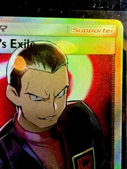 Pokemon Card TCG Giovanni's Exile Full Art 67/68 Hidden Fates Very Rare!!!! - Image 2