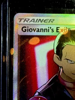 Pokemon Card TCG Giovanni's Exile Full Art 67/68 Hidden Fates Very Rare!!!! - Image 4