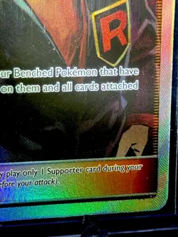 Pokemon Card TCG Giovanni's Exile Full Art 67/68 Hidden Fates Very Rare!!!! - Image 5