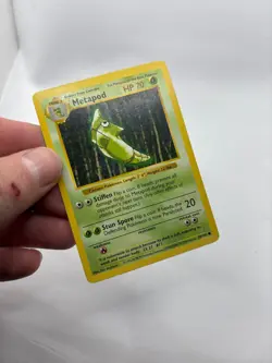 Pokemon Card - Metapod - 54/102 - MP - Base Set Shadowless - Image 4
